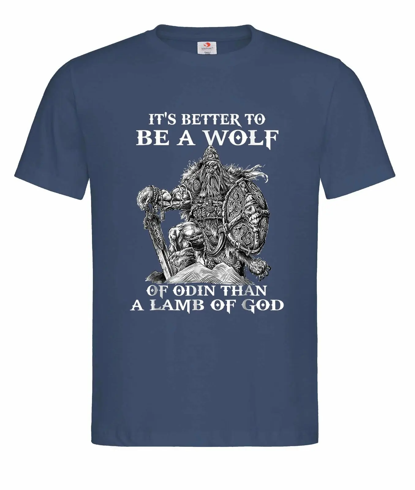 Это лучше чтобы быть волк Одина о том что Lamb of God. Викингов футболка Valhalla. Мужская