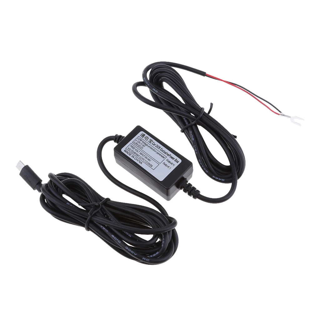 Автомобильное зарядное устройство конвертер Micro USB для камеры видеорегистратор