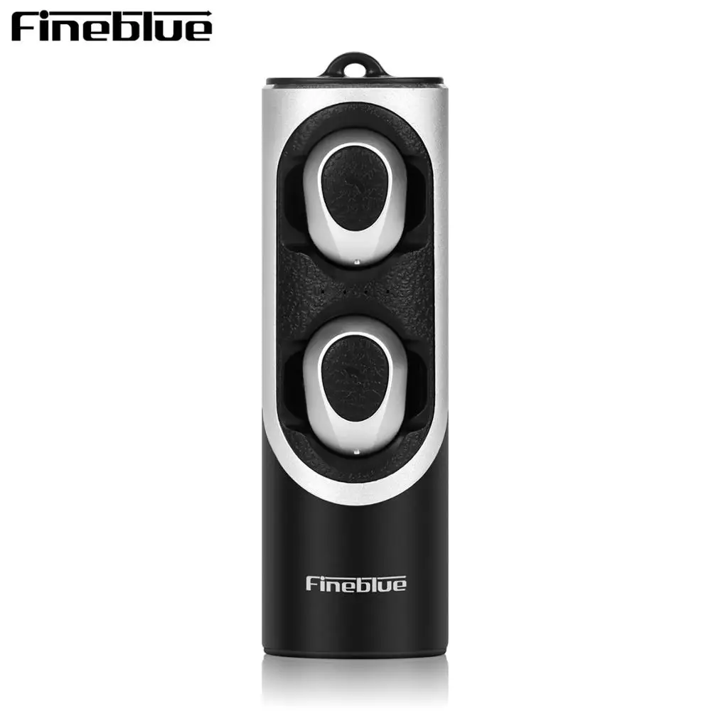 

FineBlue XS MAX bluetooth V5.0 Беспроводной наушники с двойной Mic Бесплатная функции переключения спортивные bluetooth-наушники 3D стерео NE