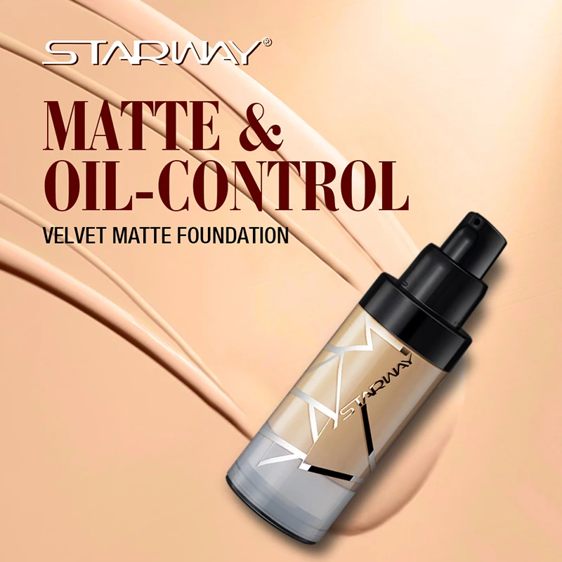 STARWAY Тональная основа 6 шт. крем для лица консилер водостойкий полное покрытие