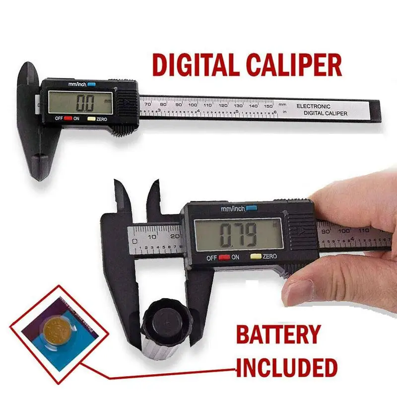 

Электронный измерительный штангенциркуль ZTTO, 150 мм, с ЖК-дисплеем