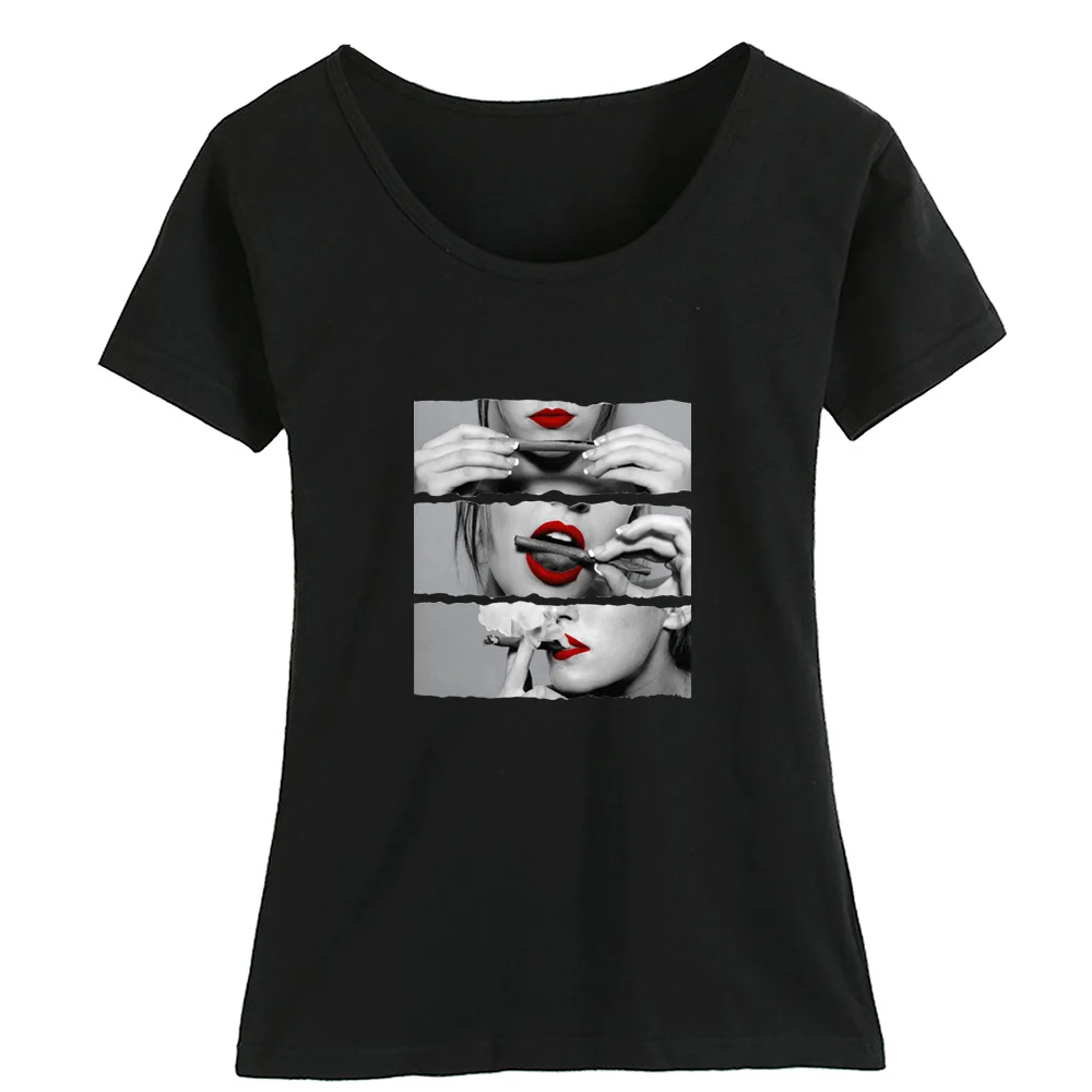 Трава Блант Горячая сексуальная девушка губы язык лизание скручивающийся дым