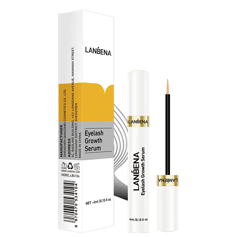 

4ML Eyelash Growth Serum Moisturizing Eyelash Nourishing Essence For Eyelashes Enhancer Lengthening Thicker