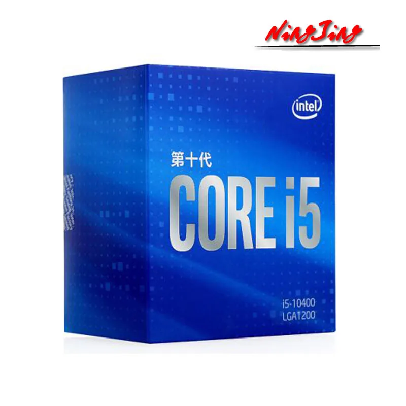 Процессор Intel Core i5-10400 i5 10400 2 9 ГГц шестиядерный двенадцатипоточный ЦПУ L2 = 1 5 M L3 12M 65