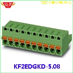 KF2EDGRC 5,08 2 P~ 12P разъем печатной платы штепсельный блок 2EDGRC 5,08 мм 2PIN~ 12PIN MSTBA 2,5G 1757242 PHOENIX контакт DEGSON