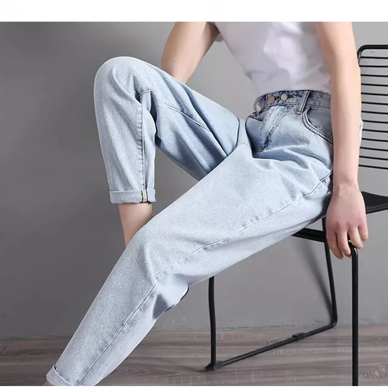 теплые штаны женские women pants маме готика с мехом джинсы высокая талия jeans