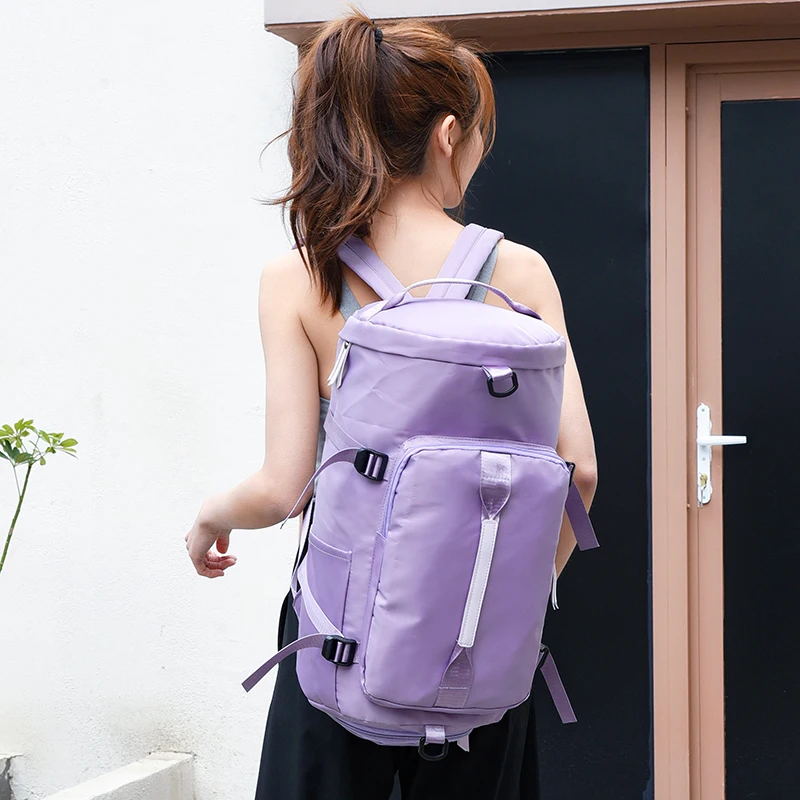 

Travel bag men's hand-held short-distance business travel luggage bag women's large capacity dry wet separation sports fitness b