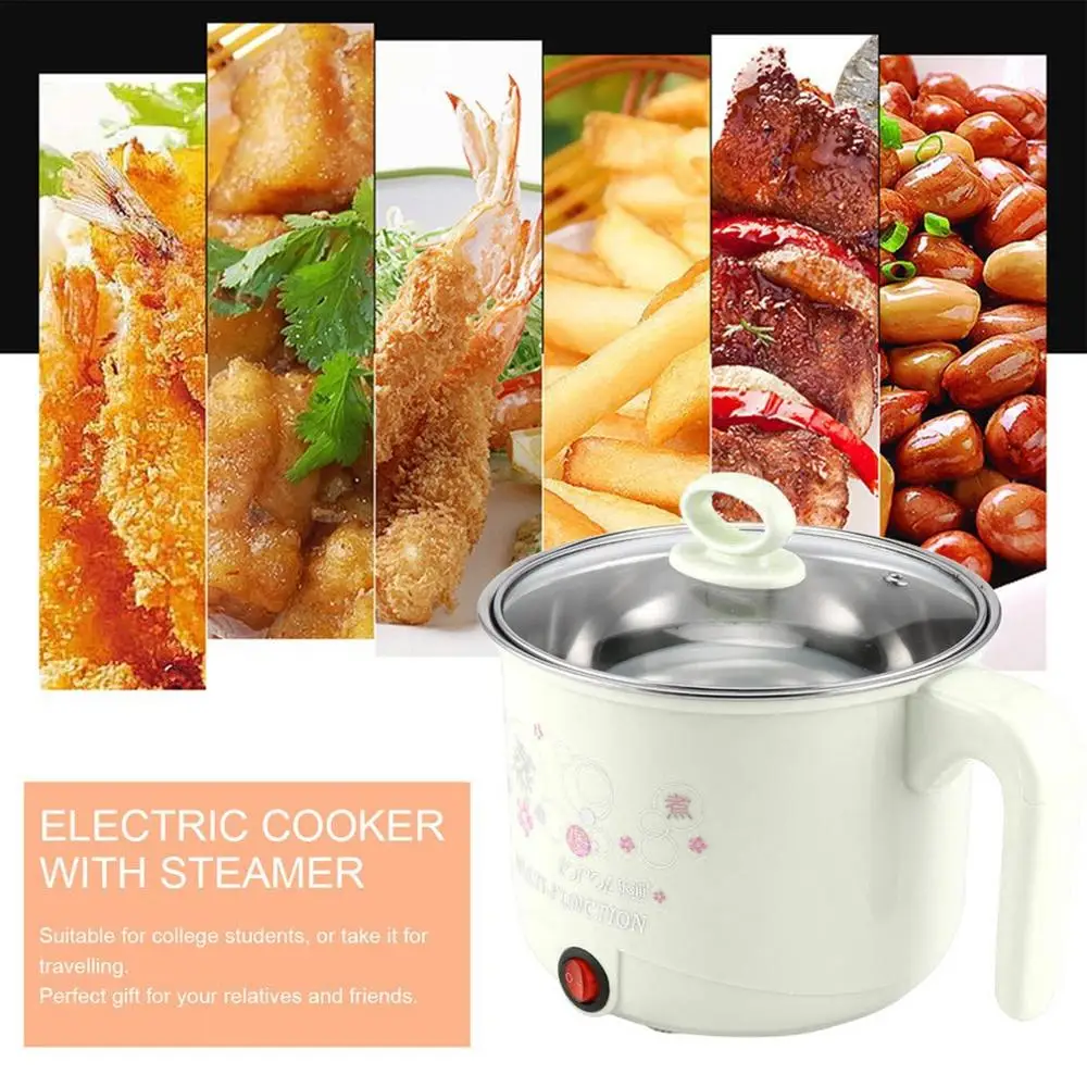 1.8L Многофункциональный Нержавеющая сталь Электрический Плита с пароваркой