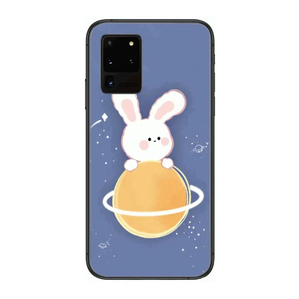 

Girls and animals Phone cover hull For SamSung Galaxy S 6 7 8 9 10 20 21 Plus Edge E note 5G Lite Ultra black soft bumper
