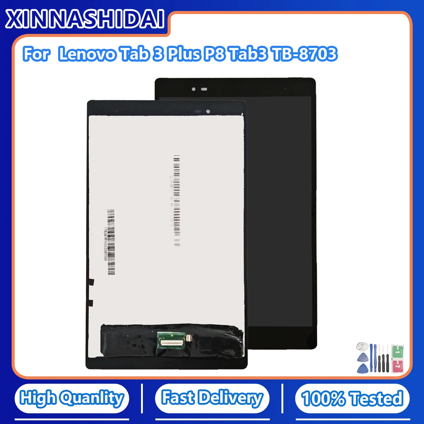 Новый ЖК-дисплей для Lenovo Tab 3 8 Plus Tab3 P8 TB-8703F TB-8703N 8703r 8703f 8703n сенсорный экран