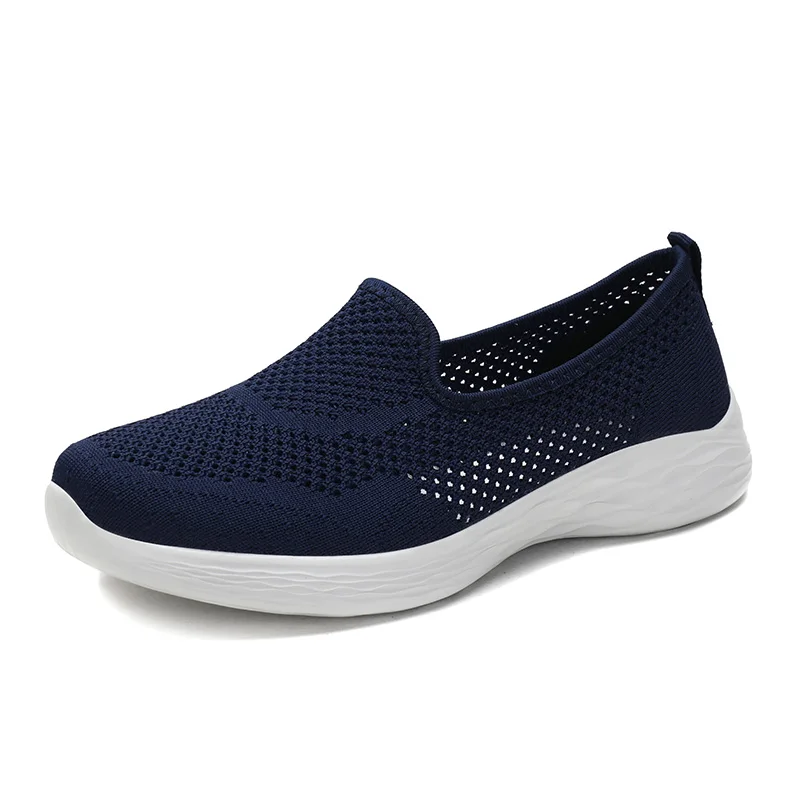 Весна пожилых людей Тканевая обувь для женщин среднего возраста и Прогулочная с