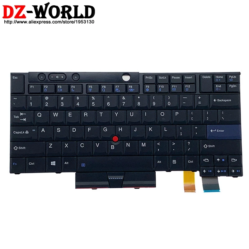 

Новая Оригинальная английская клавиатура с подсветкой для ноутбука Lenovo Thinkpad 25 типа 20K7 Teclado 01HW487
