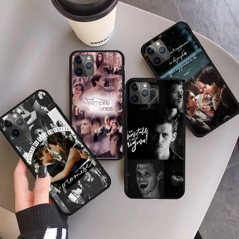 

The Vampire Diaries TV series Phone Case For iphone 12 11 13 7 8 6 s plus x xs xr pro max mini