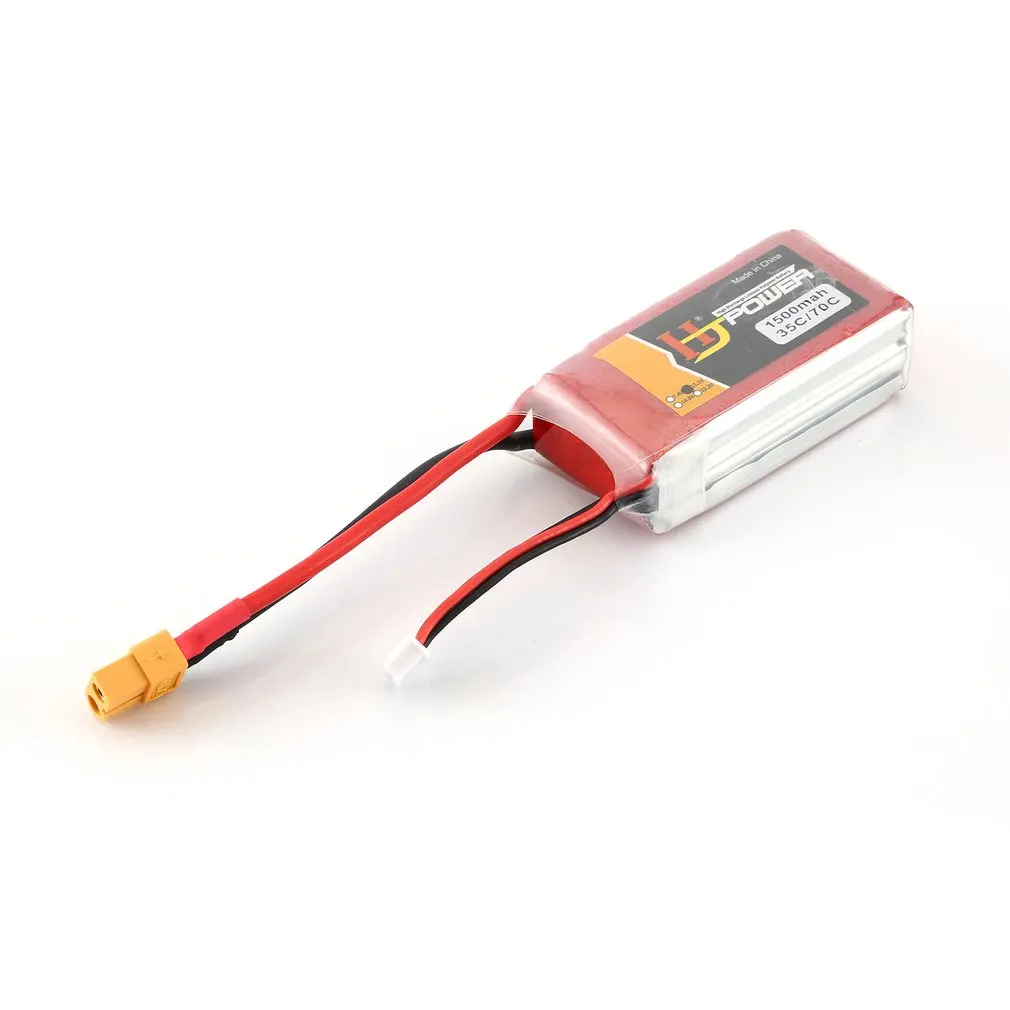 HJ 7 4 V/11 1 V/14 8 V 1000MAH /1300MAH/1500MAH Lipo аккумулятор JST разъем Перезаряжаемый для RC Racing Drone
