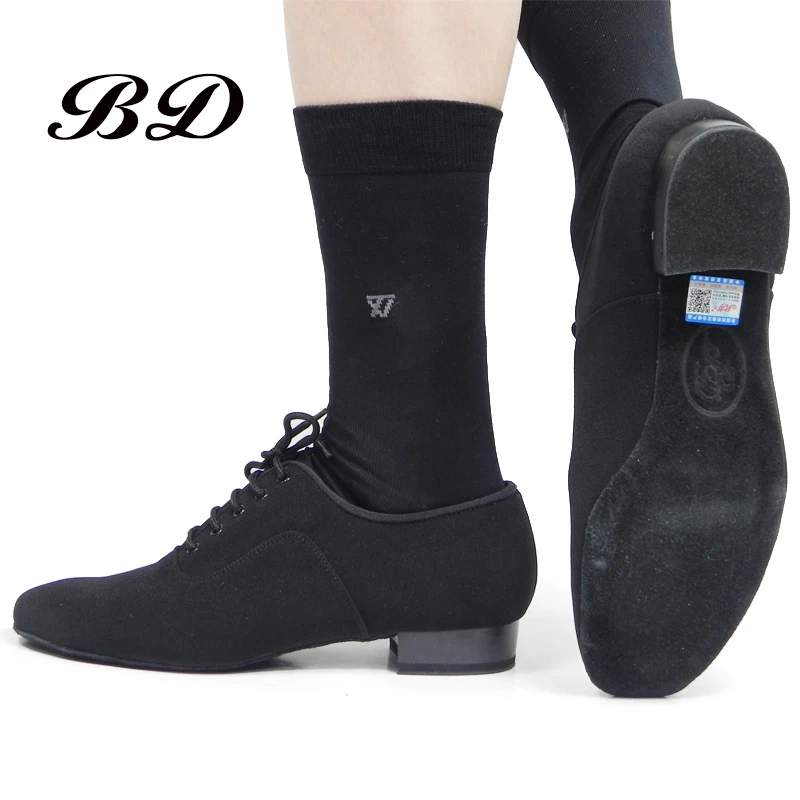 Туфли BD мужские для латиноамериканских танцев прочная Обувь бальных комнат