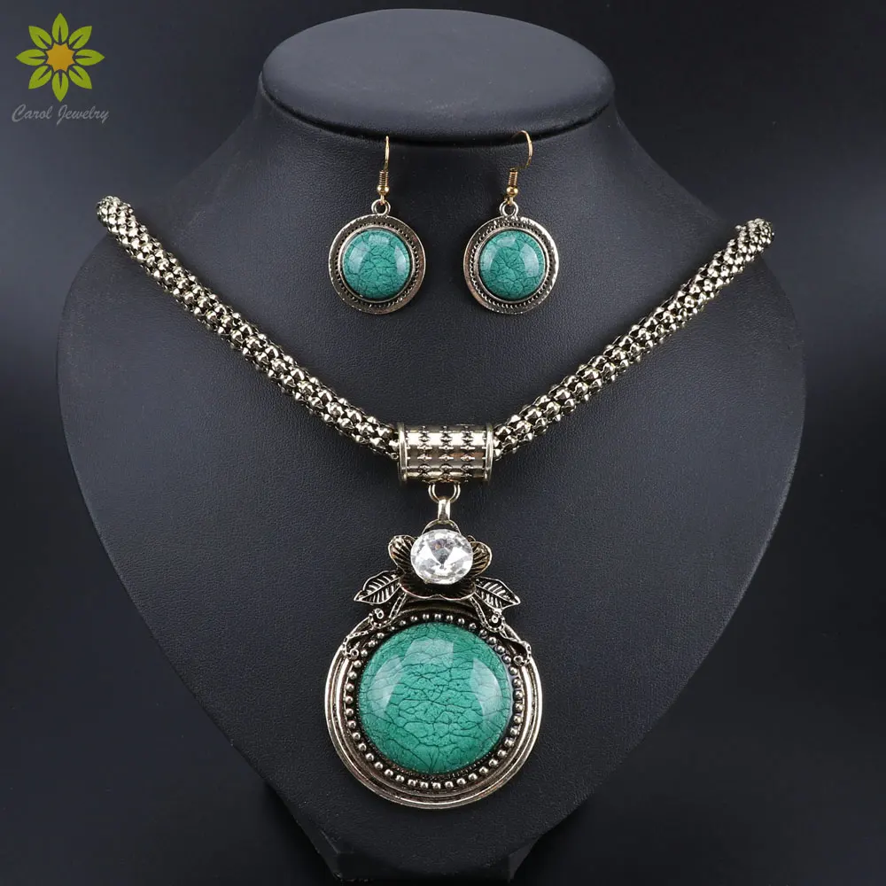 Женская массивная цепочка подвеска чокер нагрудник ожерелье серьги Модный