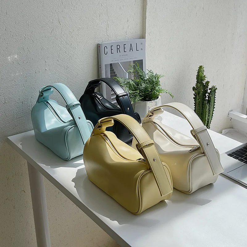 

Акция, трендовые женские сумки через плечо карамельных цветов, женские сумки, винтажная Классическая однотонная стильная сумка через плечо...