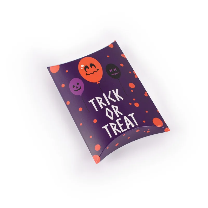 10 шт. бумажные подарочные коробки для конфет в форме подушки | Украшения и