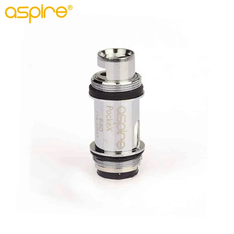 Aspire катушка pockex 5 штук упак. 1.2ohm Vape головка 316L сталь для электронных сигарет PockeX AIO