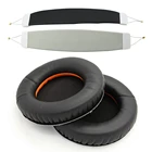 Сменные накладки для наушников Steelseries Siberia V1 V2 V3, поролоновые амбушюры + оголовье амбушюры