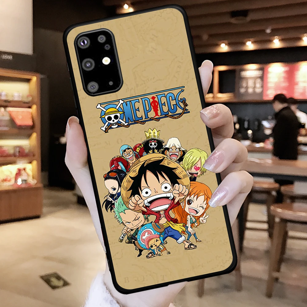 

2020 new One Piece Anime Luffy Sauron phone case for Samsung Galaxy S6 S7 Edge S8 S9 S10 Lite S20 Note 8 9 10 Plus M10 M20 M30