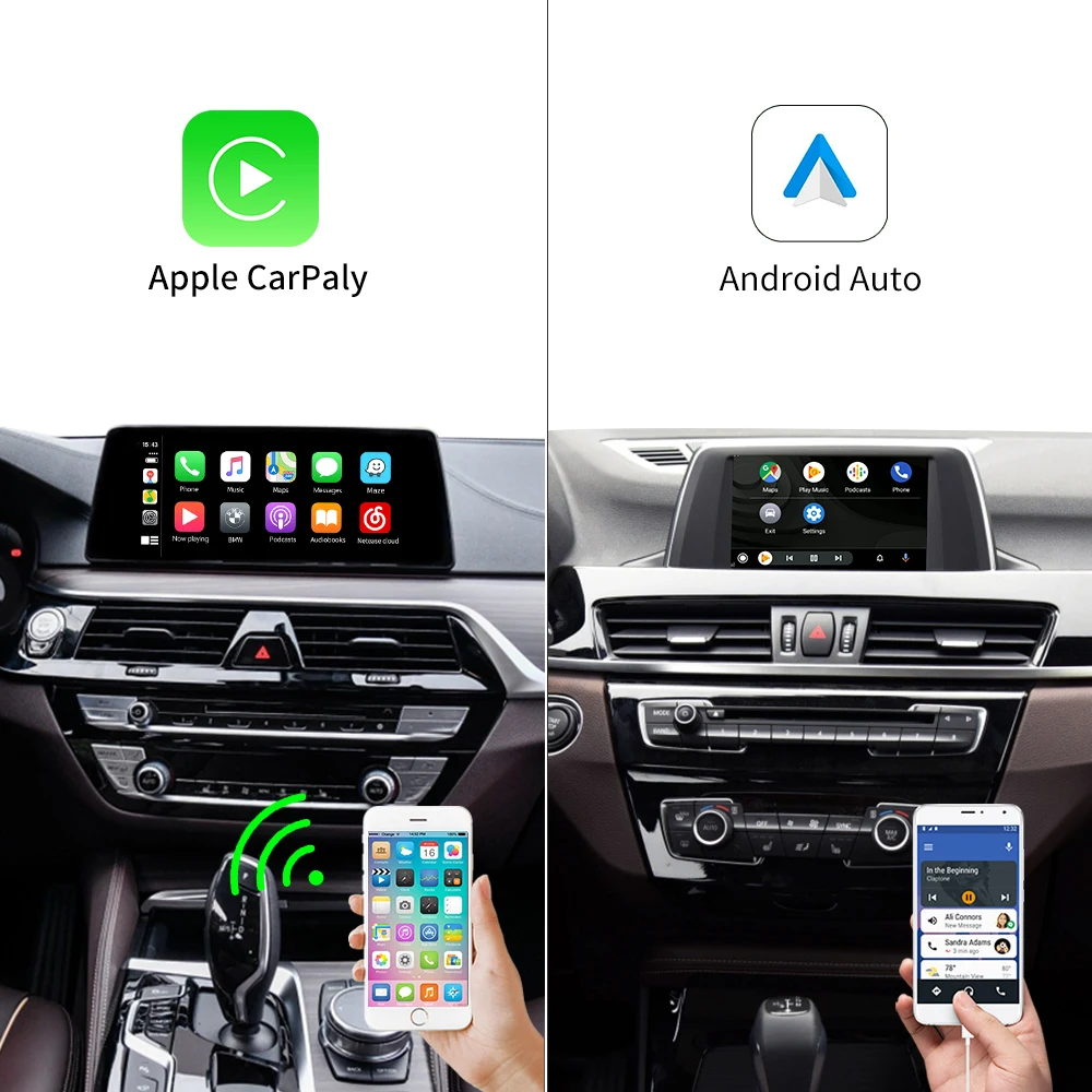 Carlinkit беспроводной Apple Carplay IOS 14 Android авто для BMW I3 поддержка Mirrorlink Airplay онлайн