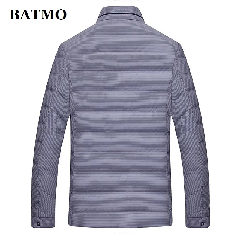 BATMO 2019 Новое поступление осень и зима высокое качество 80% белый утиный пух тонкие