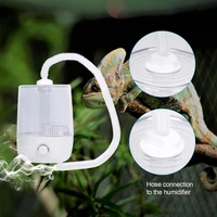 climbing pet humidifier with tube large capacity air vaporizer water tank fog machine for snake turtle lizard