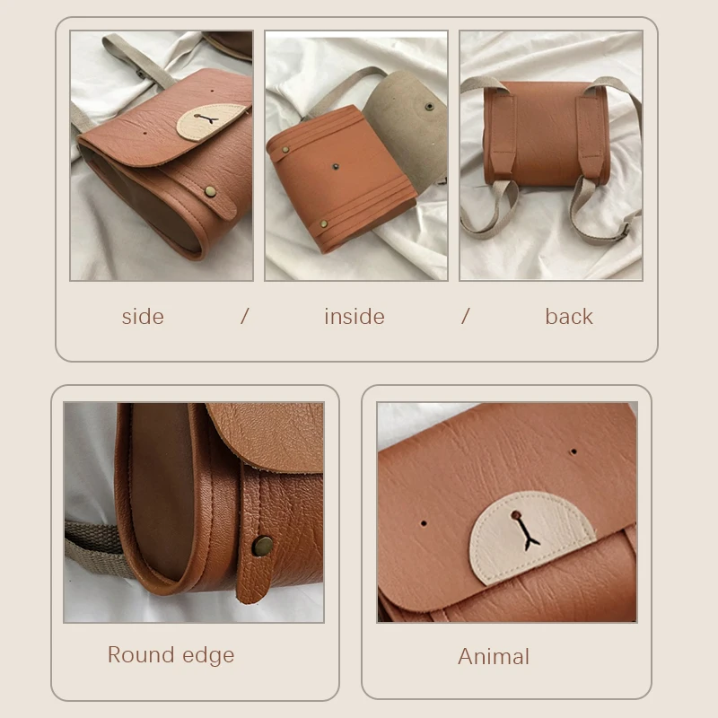 

baby Toddler Lovely Animal Bag Cute Bear Bunny Bear Crossbody Bag Baby Girl Kids All Accessory