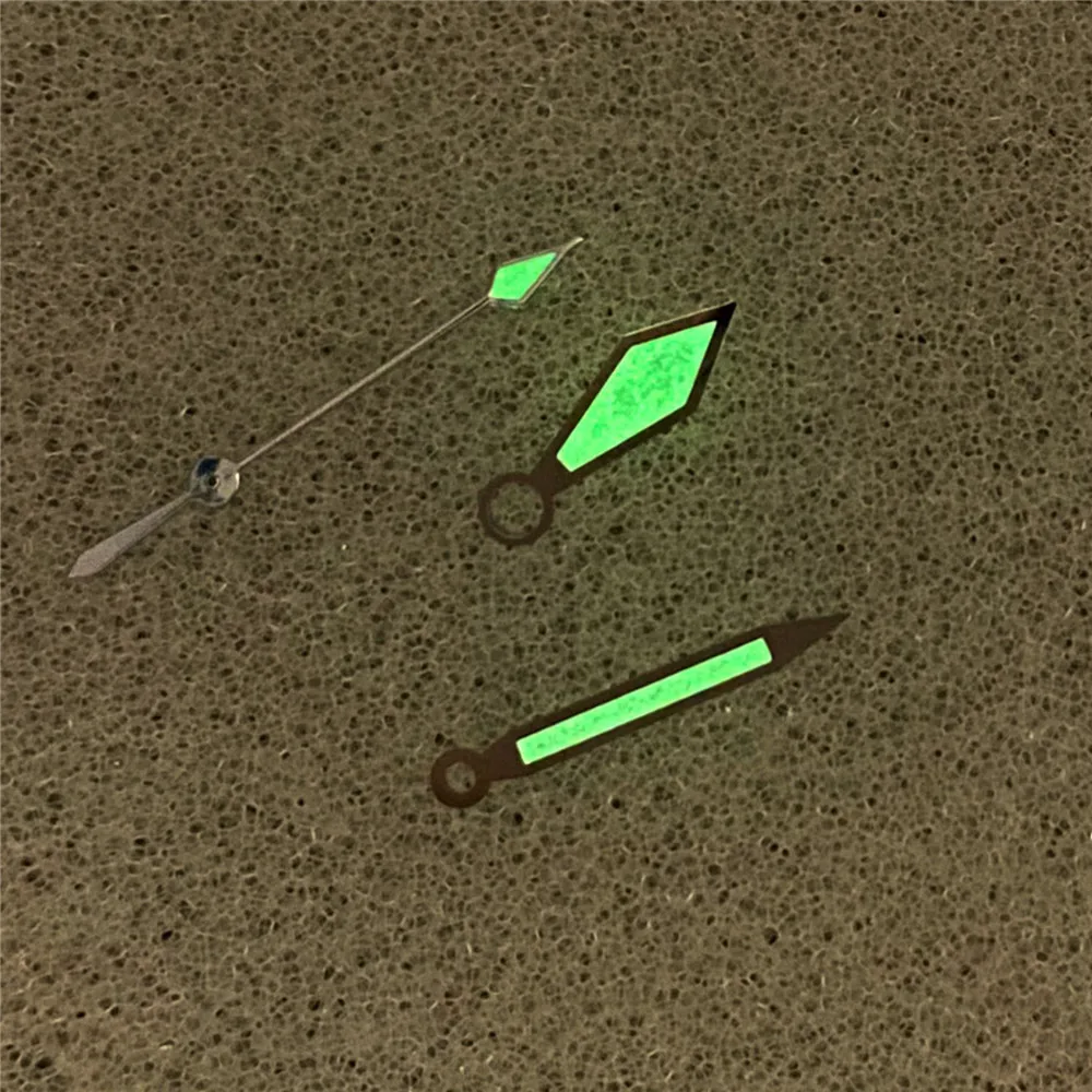 Watch Hands Green Luminous Watch Pointer for NH35/NH36 Hands Automatic Mechanical Movement