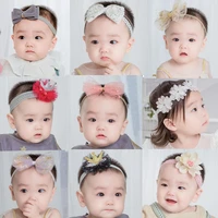 high quality 23pcsset baby infants toddlers headband new bows crown flowers hairbands for girls kids hair accessories