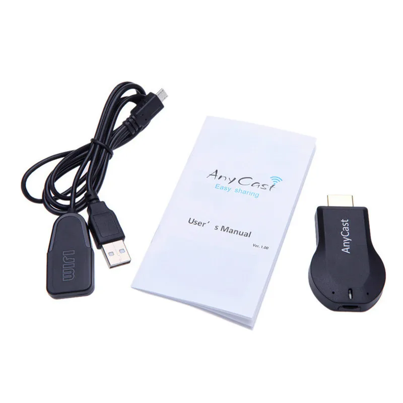 

AnyCast M9 plus TV Stick miracast Airplay HD 1080P Wireless WiFi Display Receiver Dongle HDMI-compatible TV Stick
