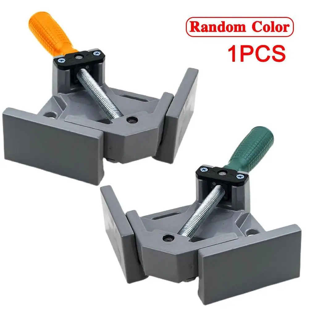 

1Pcs Adjustable 90 Degree Right Angle Metal Corner Welding Clamp Picture Frame Fixing Clip Carpentry Clamps Woodworking Tools