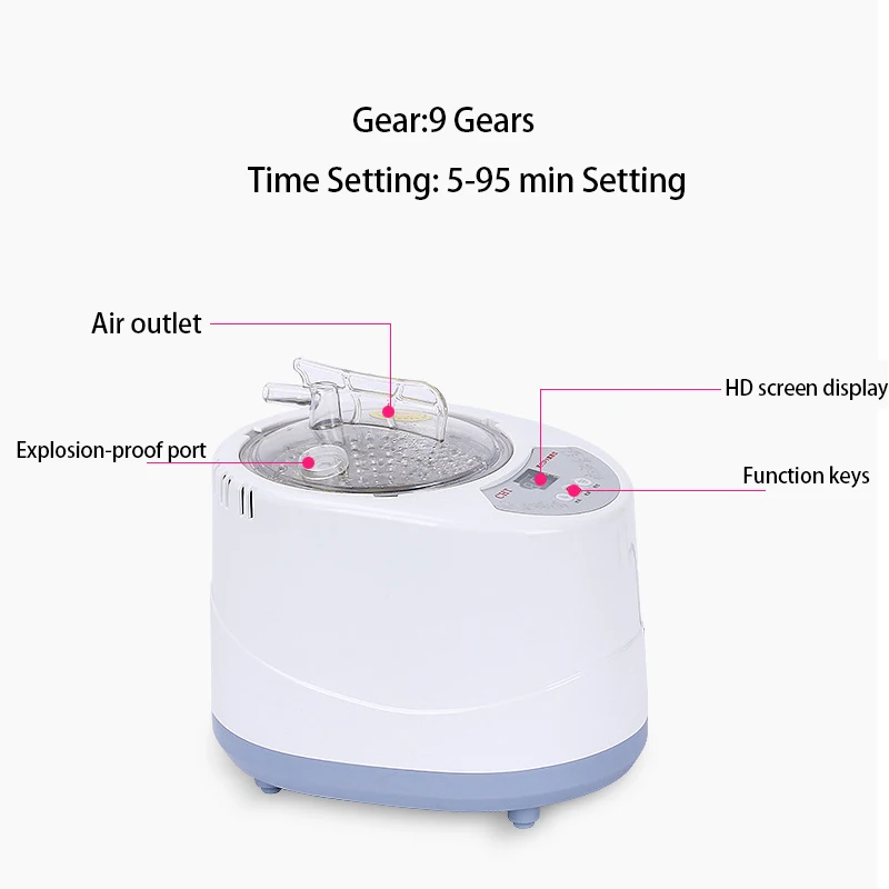 3л Паровая сауна портативная спа-комната для дома полезная всего тела похудения