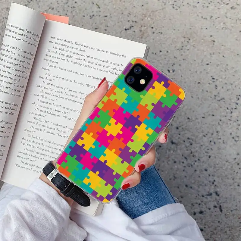 

Funny fun puzzle Smart Phone Case For iphone 12 5 5s 5c se 6 6s 7 8 plus x xs xr 11 pro max mini