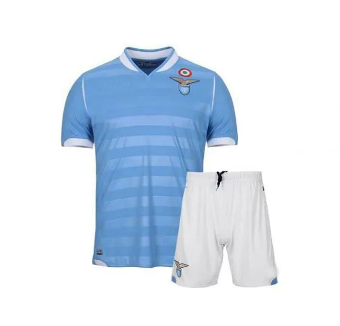 Детская Biancocelesti Футболка camiseta local Immobile Sergej jersey de alta calidad Lazio 19 20 traje infantil