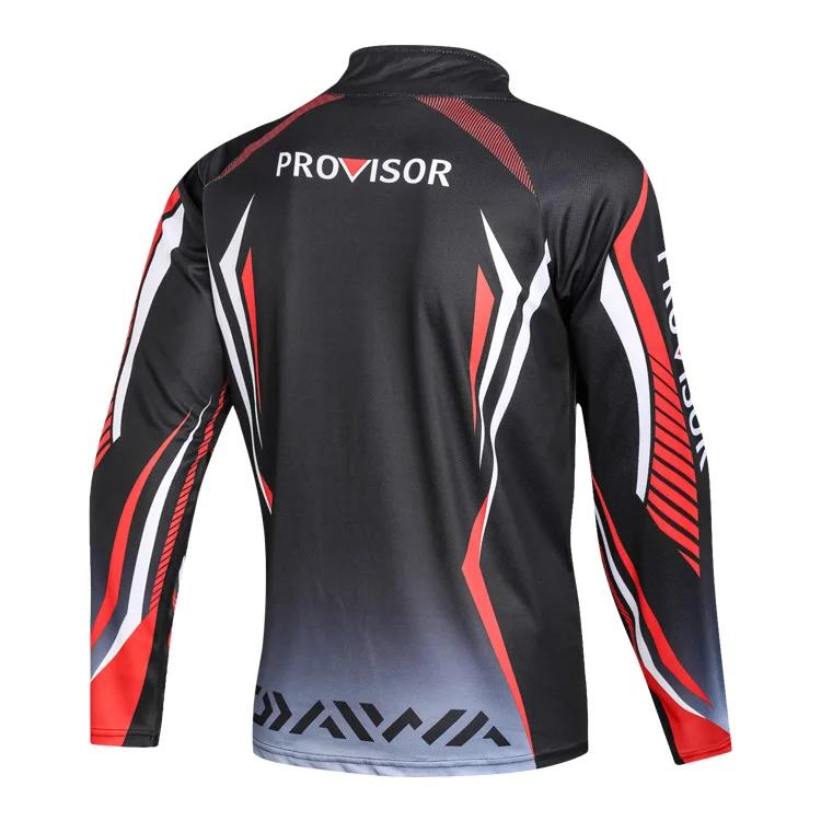 

2020 Daiwa DAWA Summer Long Sleeve Fising Clothes Dawa Sunscreen Breathable Anti Mosquito Quick Drying Cold Sensation Fishing Sh