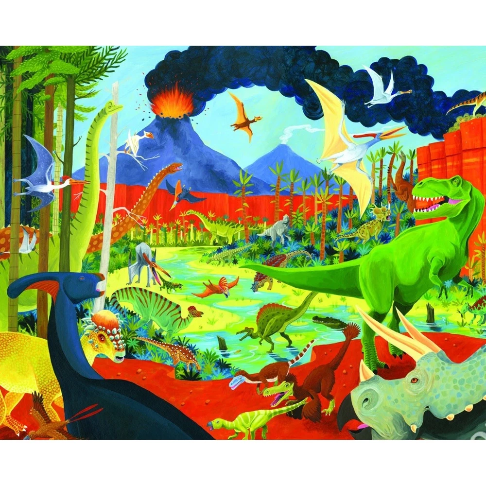 Пазл &quot36 Животных. Динозавры&quot 300 деталей | Игрушки и хобби