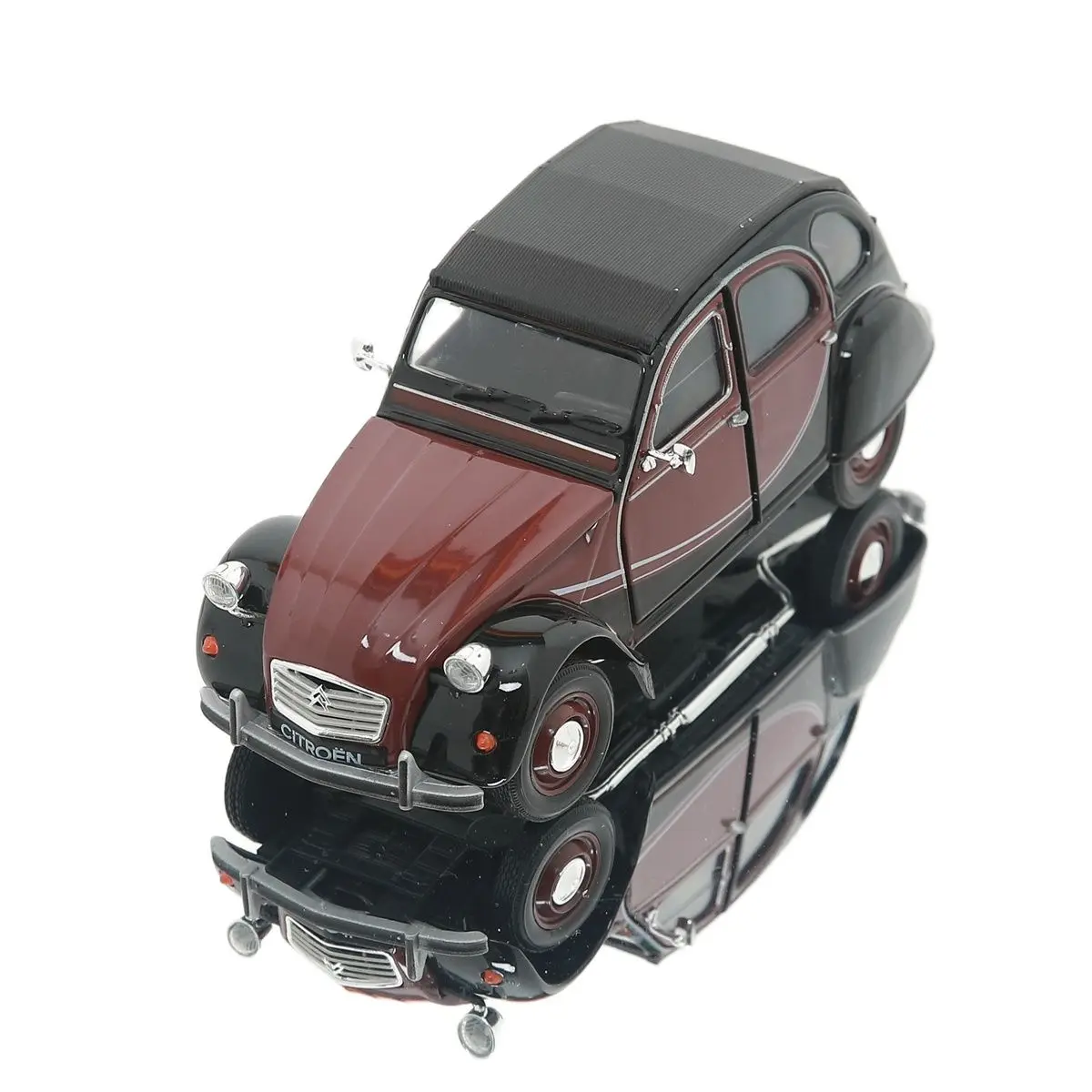 

Welly 1:24 Citroen 2CV 6 красивое модное платье Чарльстон в стиле метала роскошный элегантный стиль Diecast Отступить модели автомобилей игрушки коллекц...