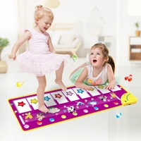 8 styles musical mat with animal voice baby piano playing carpet music game instrument toys early educational toys for children