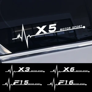 Наклейки на боковые окна автомобиля для BMW X5 E70 E53 X3 E83 G01 X6 E71 X1 E84 X2 X4 X7 F15 F16 F17 F13 F25 F26 F48 F80 F87 M3 2 шт.компл.