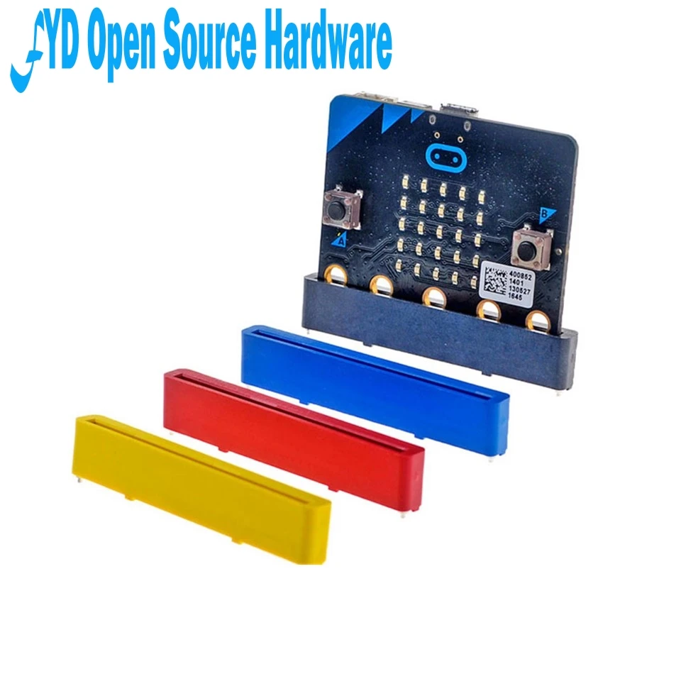 1 шт. MICRO: слот для макетной платы MICRO BIT, вертикальный слот для материнской платы