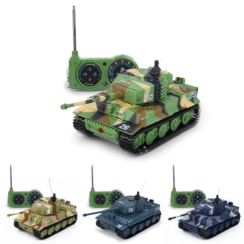 

1:72 Mini RC Tank Remote Radio Control Panzer Armored Vehicle Children Electronic Toys for Boys