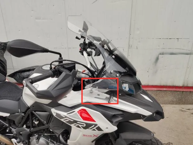 

For Benelli TRK502 TRK 502 side windshield windshield side panel