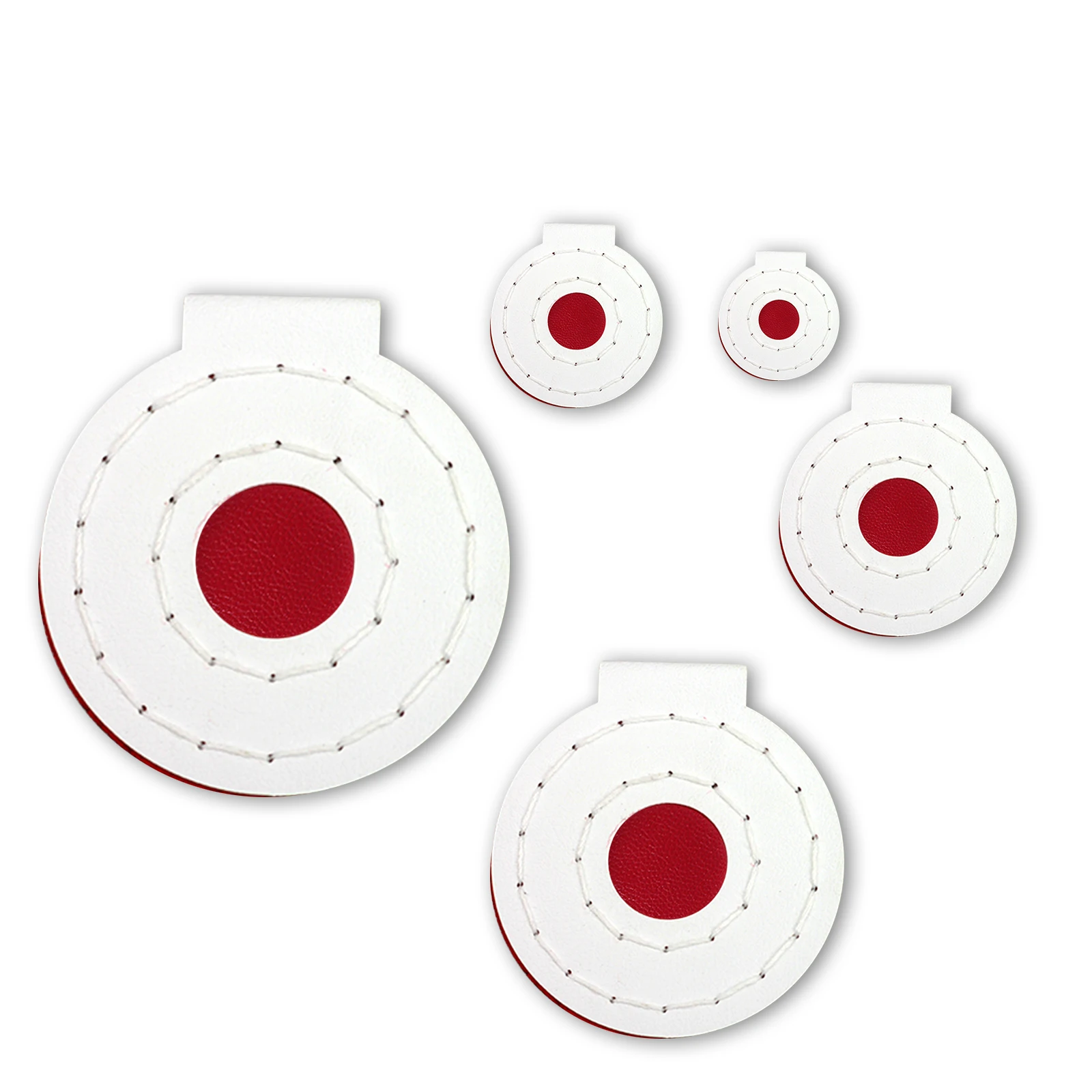 6PCS Target Bullseye Pads Micro-Fiber Paintball Archery Water Bullet Outdoor Supplies Shooting Training Mats | Спорт и развлечения