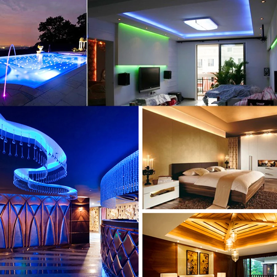 RGB Светодиодная лента для кухни под шкафом освещение Luces светодиодный Decoracion Dormitorio