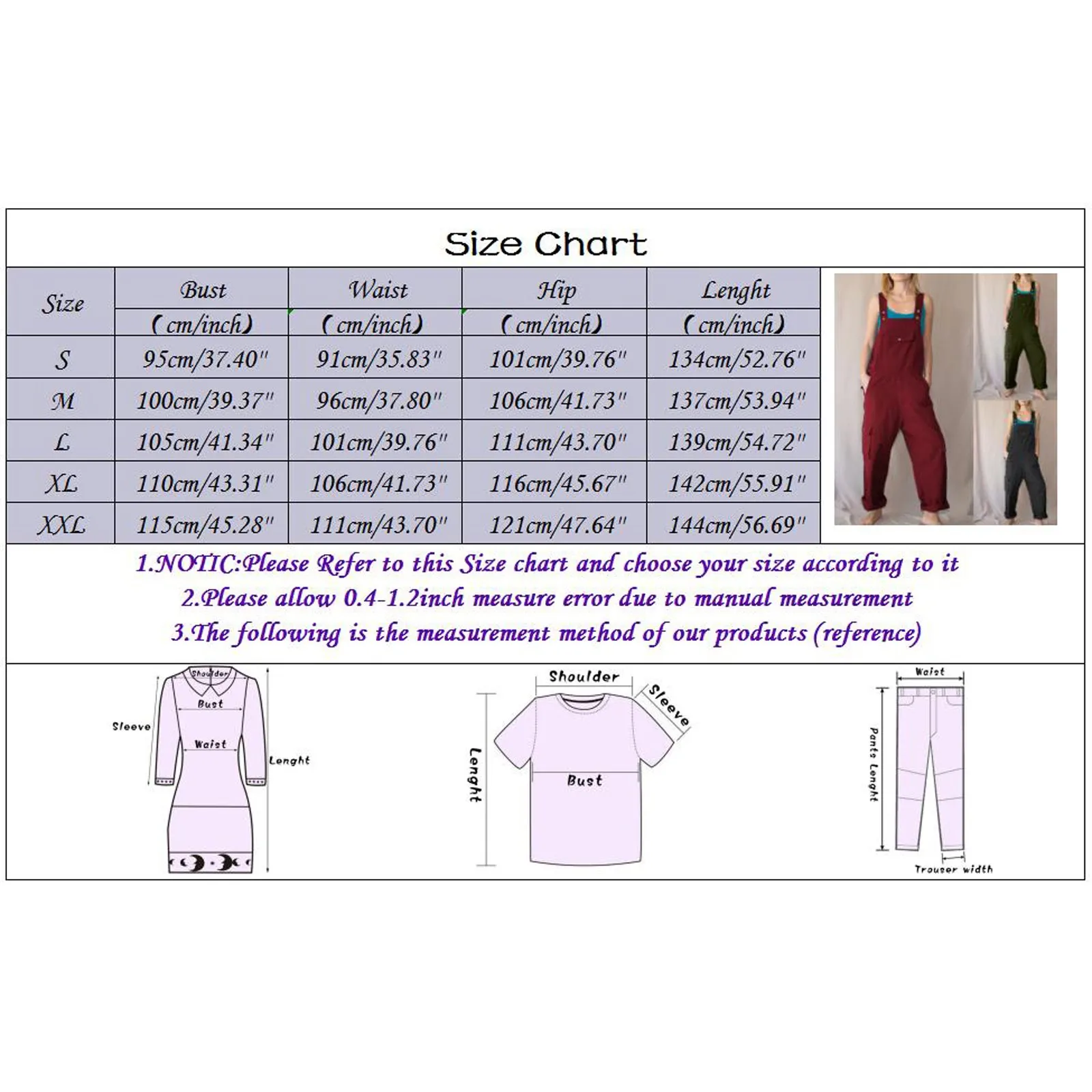 

Women Fashion Jumpsuit Breathable Sleeveless Buttons Solid Pocket Elastic Waist Breathable Long Playsuit Casual Spring Jumpsuit