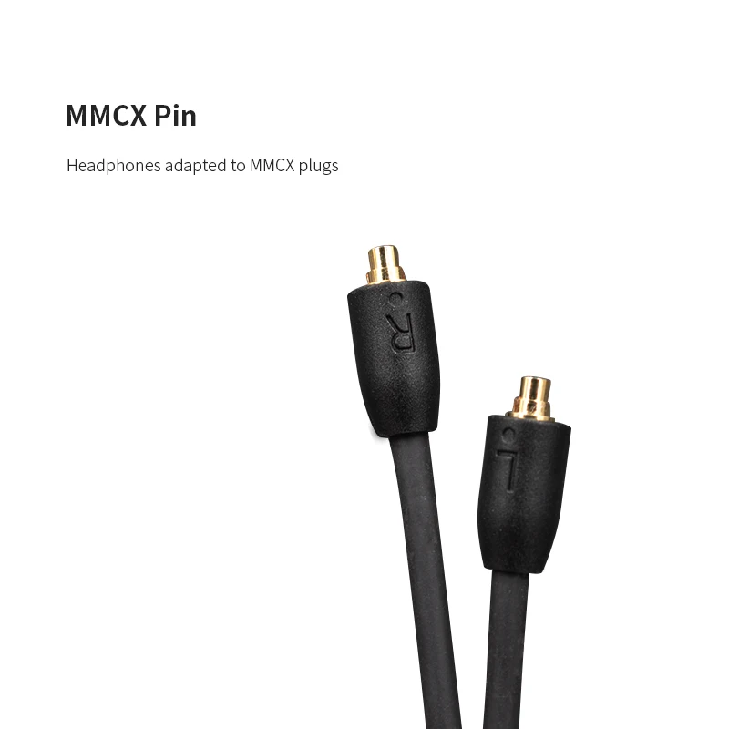 Fit MMCX Pin KZ водонепроницаемый Aptx Bluetooth модуль 4,2 беспроводной кабель обновления шнур применяется оригинальные наушники ZS10AS10ZSTZS6ZSNProAS16ZS10Pro - Цвет: Fit MMCX Pin