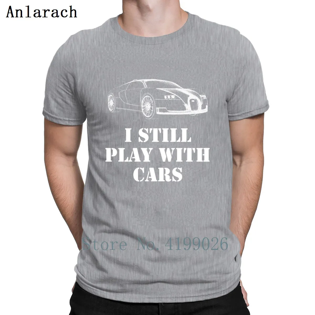 Спортивная футболка с принтом Я все еще играю автомобилями Тачки кароголик