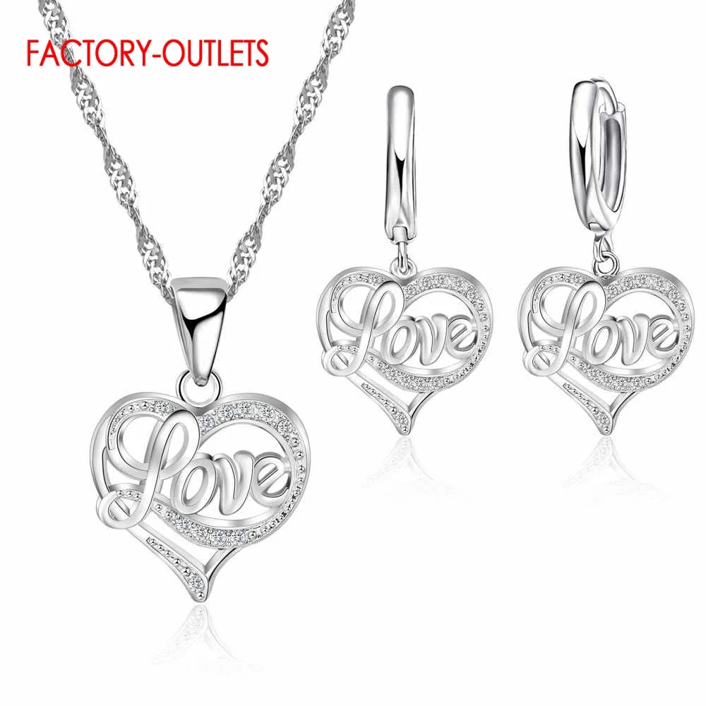 Ожерелье и серьги-кольца из серебра 0 01 пробы с фианитом | Украшения аксессуары